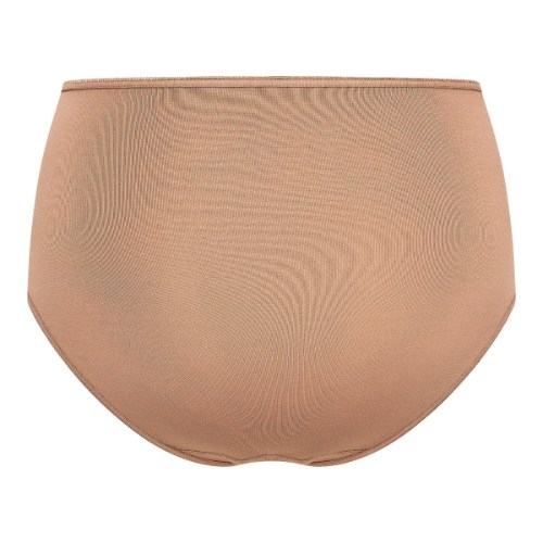 RJ Bodywear Pure Color braun hoher slip