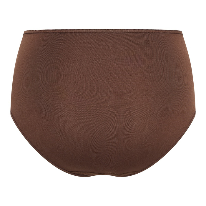 RJ Bodywear Pure Color braun hoher slip