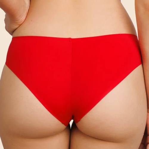 Königliche Lounge Fit scarlet red slip
