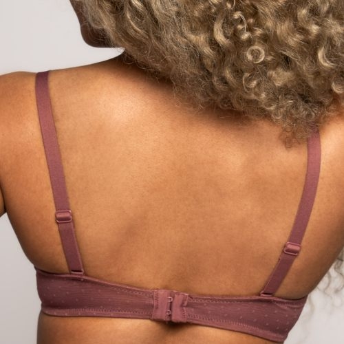 After Eden Embroidery berry vorgeformter bh