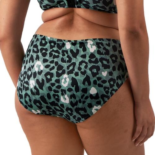 Elomi Schwimmen Jungle Bay olivgrün bikini slip