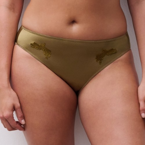 Chantelle Hedona olivgrün slip
