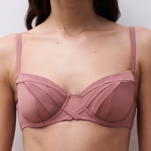 Chantelle X Scarlet pink nicht geformter bh