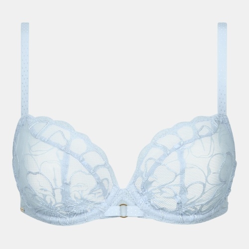 Chantelle Fleurs eis blau nicht geformter bh