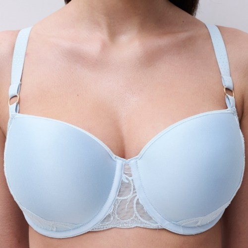 Chantelle Fleurs eis blau vorgeformter bh