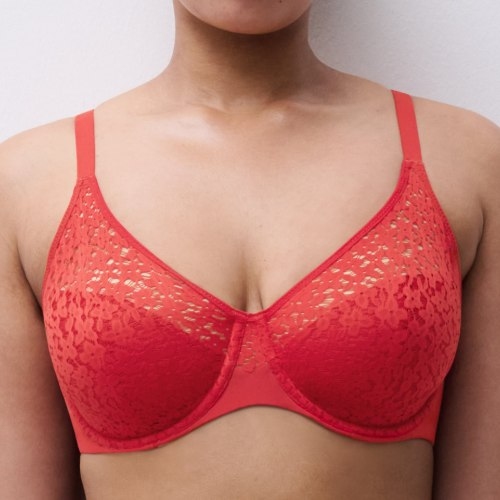 Chantelle EasyFeel Norah poppy red nicht geformter bh