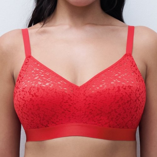 Chantelle EasyFeel Norah poppy red ohne bügel bh
