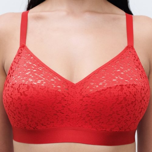 Chantelle EasyFeel Norah poppy red ohne bügel bh
