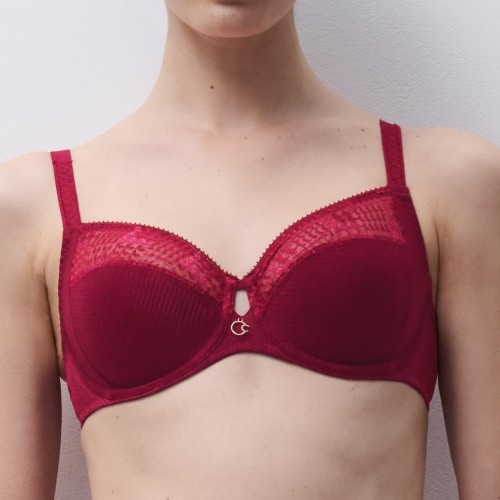 Chantelle Intrique raspberry nicht geformter bh