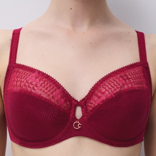 Chantelle Intrique raspberry nicht geformter bh