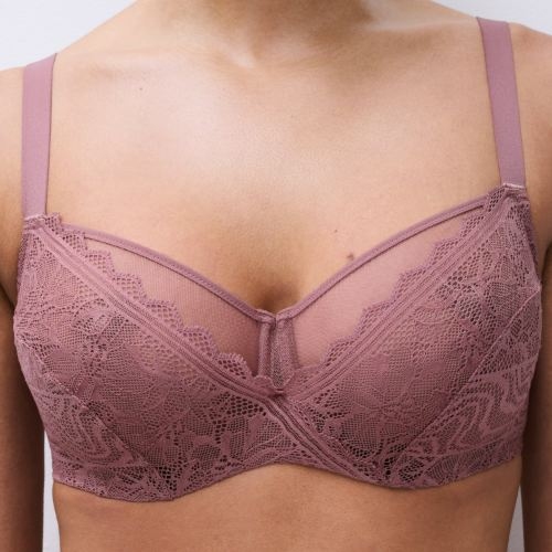 Chantelle EasyFeel Floral Touch pink nicht geformter bh