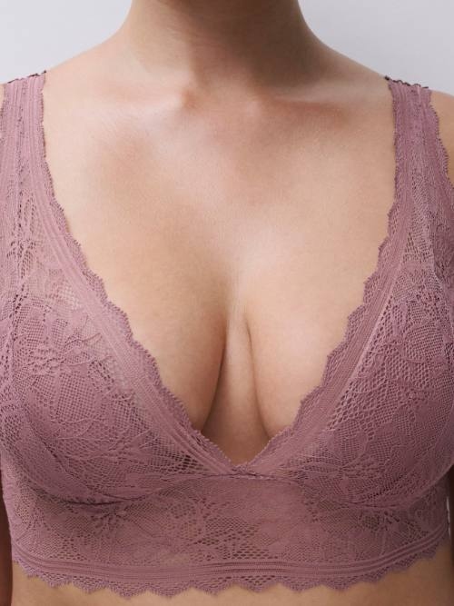 Chantelle EasyFeel Floral Touch pink ohne bügel bh