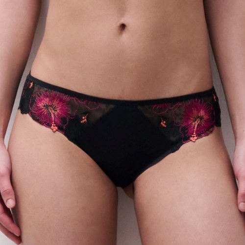 Chantelle Pulp Daydream schwarz/rot slip