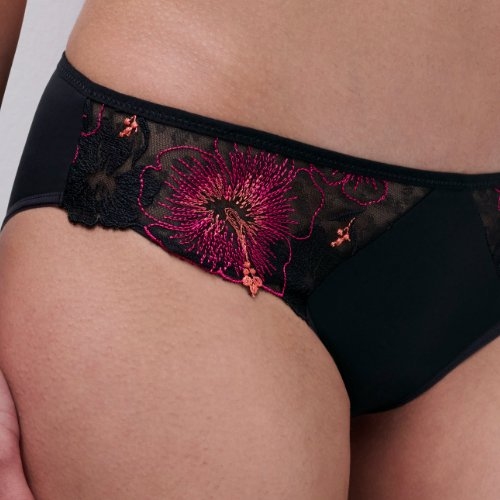 Chantelle Pulp Daydream schwarz/rot slip
