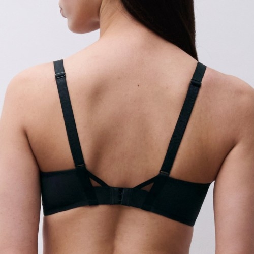 Chantelle Pulp Daydream schwarz/rot nicht geformter bh