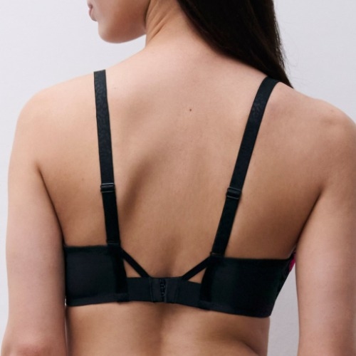 Chantelle Pulp Daydream schwarz/rot vorgeformter bh