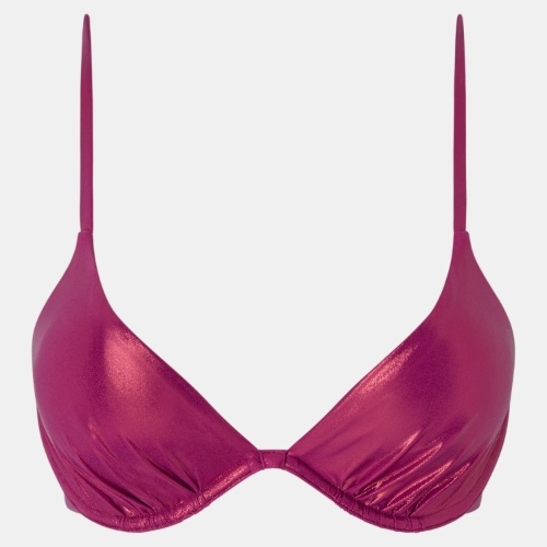 Chantelle Pulp Metallic violett unwattierter bikini bh