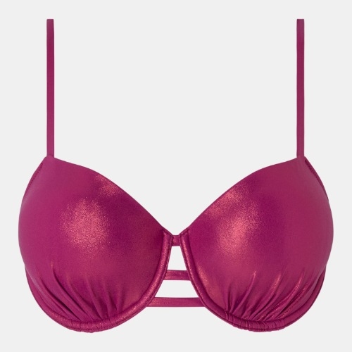 Chantelle Pulp Metallic violett gemoldefer bikini bh