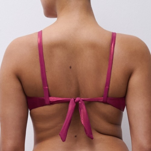 Chantelle Pulp Metallic violett gemoldefer bikini bh