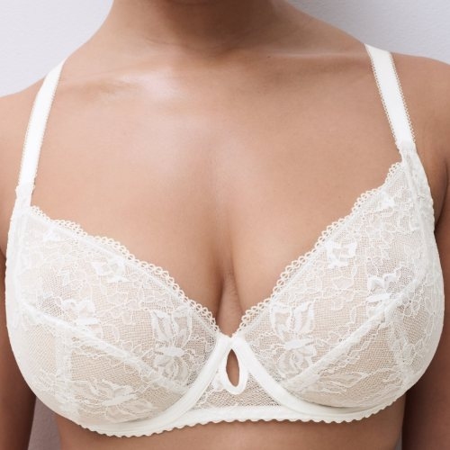 Chantelle Pulp Kiss weiß nicht geformter bh
