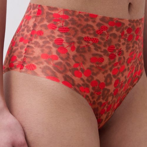 Chantelle Pulp Pulpies rot/print hoher slip
