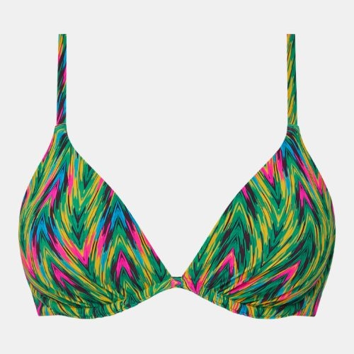 Chantelle Bademode Easy Pop grün unwattierter bikini bh