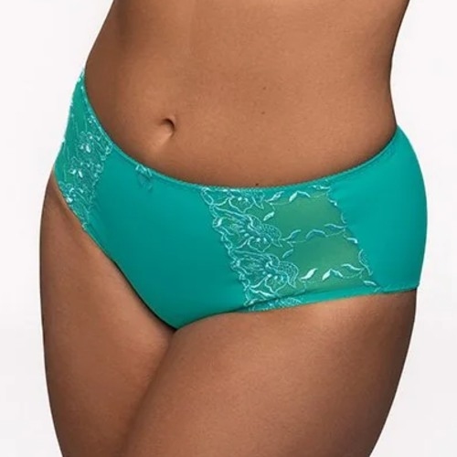 Elbrina Embroid türkis slip