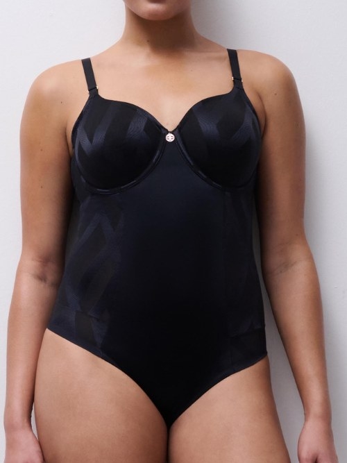 Chantelle Glaze schwarz korselett