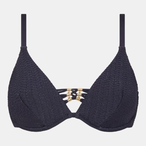 Chantelle Bademode Minuit aubergine gemoldefer bikini bh