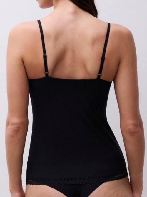Chantelle Cozy Chic schwarz spaghetti top
