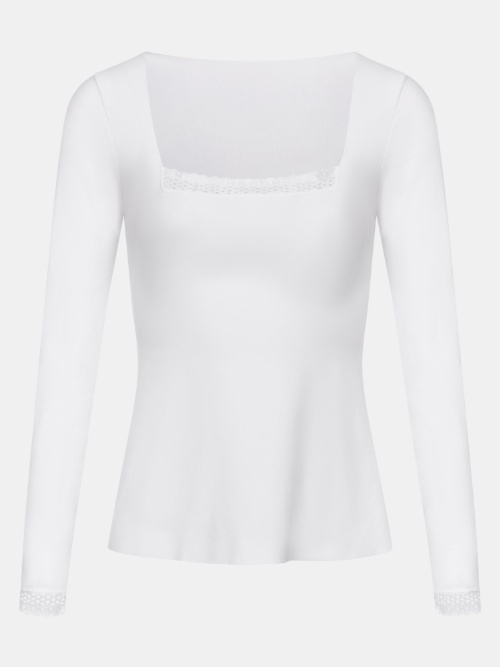 Chantelle Cozy Chic weiß shirt