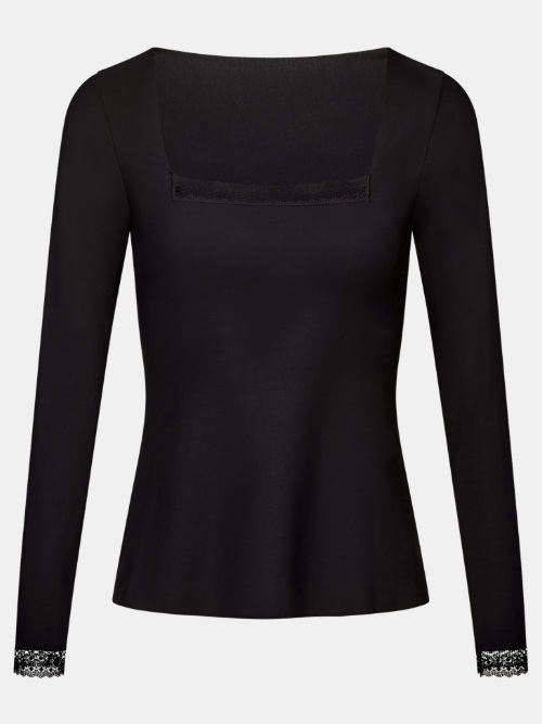 Chantelle Cozy Chic schwarz shirt