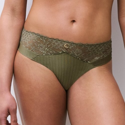 Chantelle Sublime khaki slip