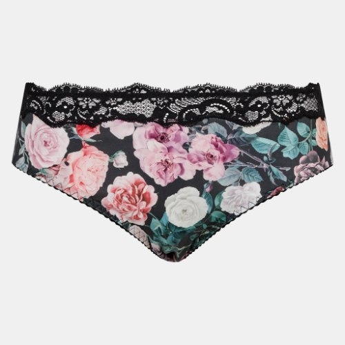Chantelle Gloss schwarz/print slip