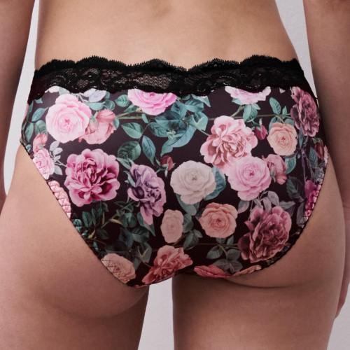 Chantelle Gloss schwarz/print slip