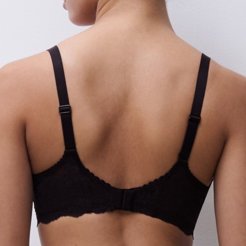 Chantelle Gloss schwarz/print push up bh