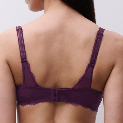 Chantelle Illusion aubergine nicht geformter bh
