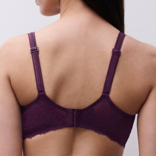 Chantelle Illusion aubergine push up bh