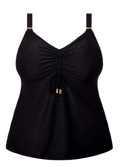 Elomi Schwimmen Cubanito black sands tankini top