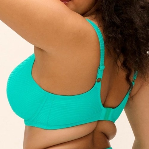 Elomi Schwimmen Cubanito jade tides unwattierter bikini bh