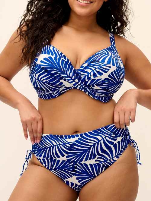 Elomi Schwimmen Blue Palm Beach twilight unwattierter bikini bh