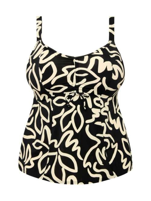Elomi Schwimmen San Dominico schwarz tankini top