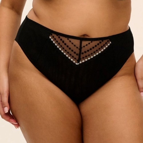 Elomi Matilda schwarz brasilianischer slip