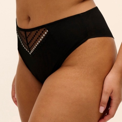 Elomi Matilda schwarz brasilianischer slip