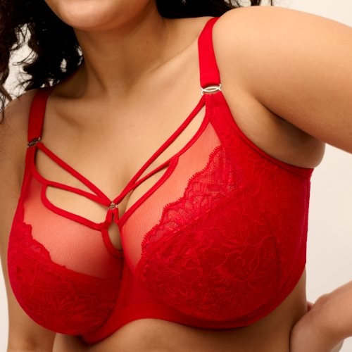 Elomi Brianna haute red nicht geformter bh