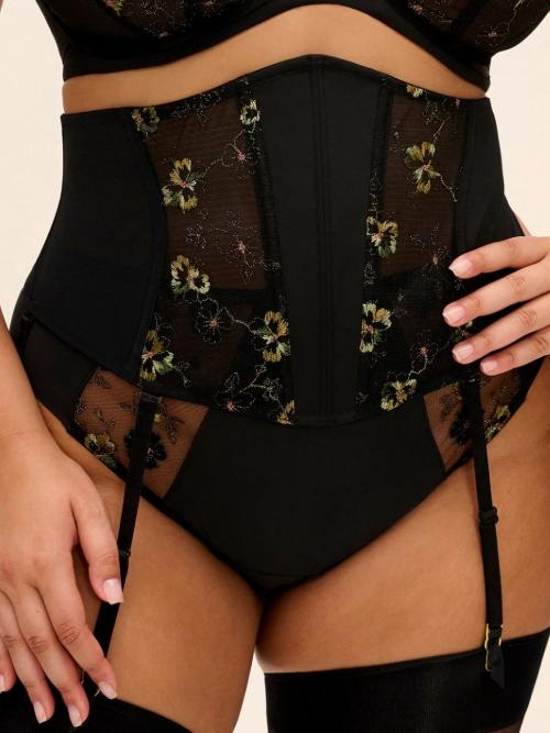 Elomi Lyriana jet strumpfhalter