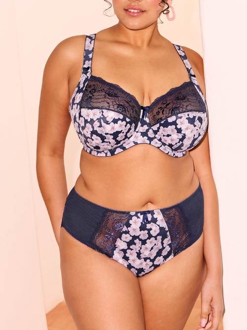 Elomi Morgan blau hoher slip