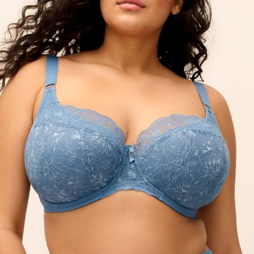 Elomi Brianna jeans blau vorgeformter bh