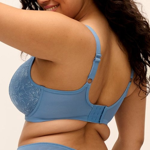 Elomi Brianna jeans blau vorgeformter bh