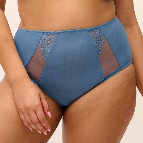 Elomi Brianna jeans blau hoher slip